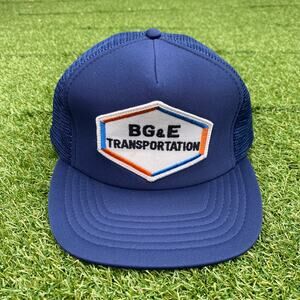 BG&E  Transportation 1990's Vintage Trucker Snapback Hat